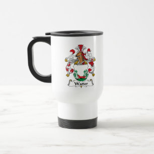 Taza De Viaje Escudo de la familia de Watter