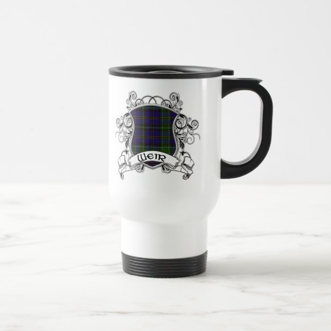Taza De Viaje Escudo de Tartán (Derecha)