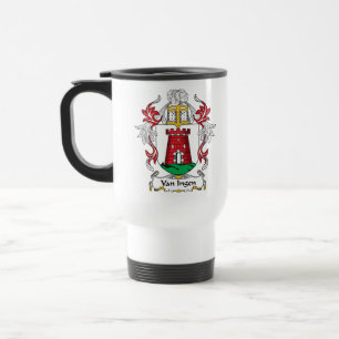 Taza De Viaje Escudo de Van Ingen Family