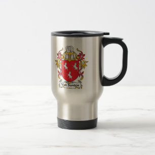Taza De Viaje Escudo de Van Santen Family
