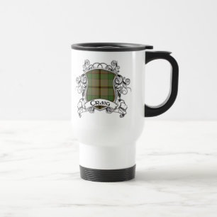 Taza De Viaje Escudo del tartán de Craig