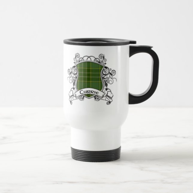 Taza De Viaje Escudo del tartán de Currie (Derecha)