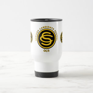 Taza De Viaje Escuela de Candidatos de Oficiales de Ejército - O