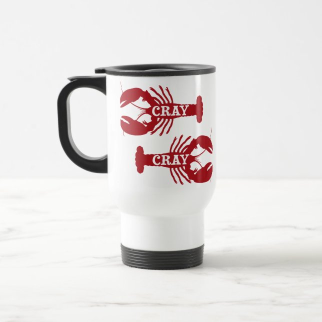 Taza De Viaje Ese cangrejo de Cray Cray crustáceo (Izquierda)