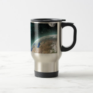 Taza De Viaje Espacio exterior de la tierra
