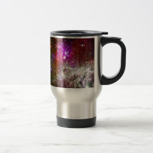 Taza De Viaje Espacio - Nebulosa Pacman