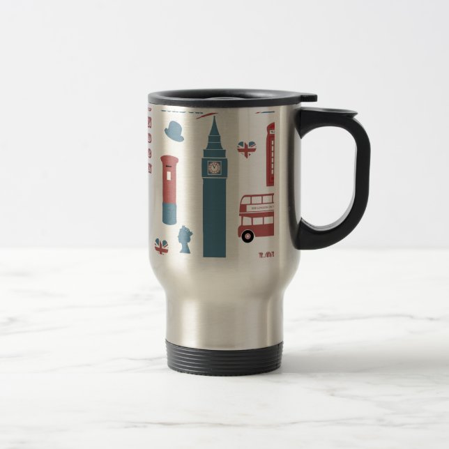 Taza De Viaje Especial de Londres (Derecha)