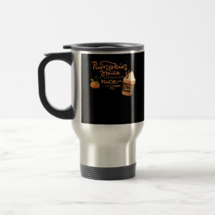 Taza De Viaje Especias De Calabaza Y Todo Lo Agradable Cae Arte