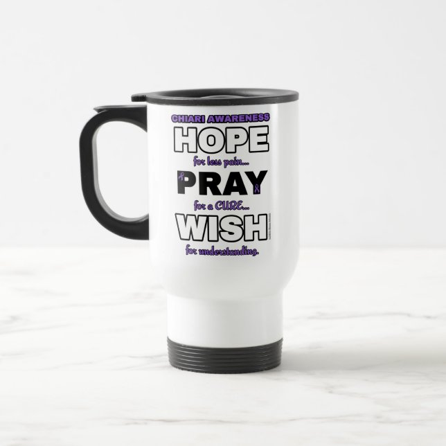 Taza De Viaje Espero Rezar Deseo... Chiari Travel Mug (Izquierda)