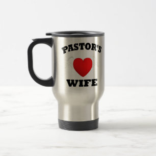Taza De Viaje Esposa del Pastor
