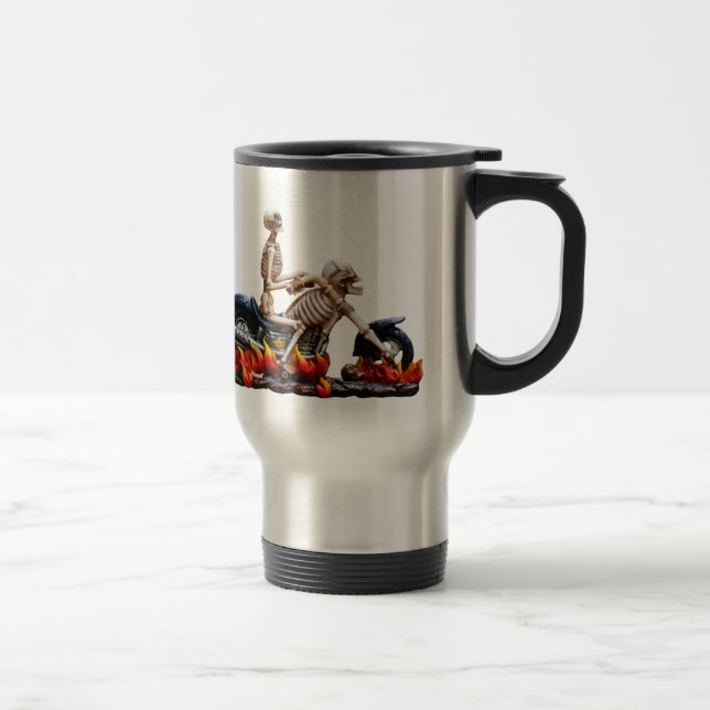 Taza De Viaje Esqueleto (Derecha)