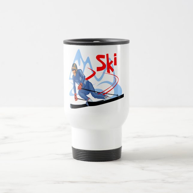 Taza De Viaje esquí (Centro)