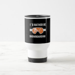 Taza De Viaje Esquí de nieve - Preferiría estar esquiando