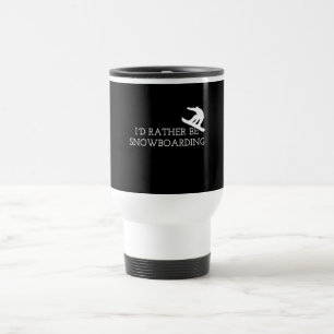 Taza De Viaje Esquí de nieve - Preferiría estar esquiando