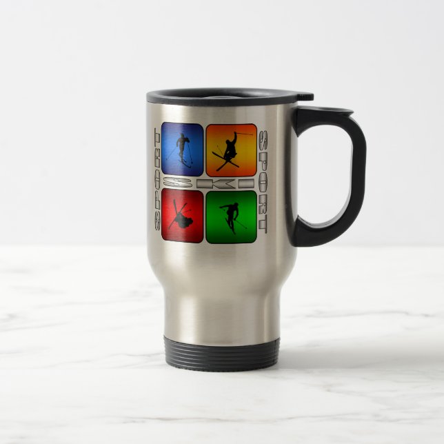 Taza De Viaje Esquí espectacular (Derecha)