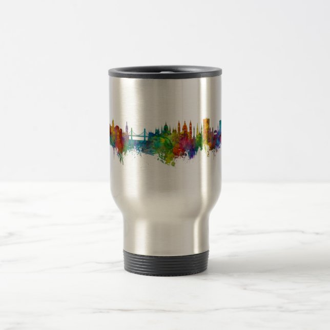Taza De Viaje Esquina de Budapest Hungría (Centro)