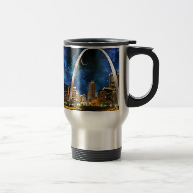 Taza De Viaje Esquina de Spacey St. Louis (Derecha)