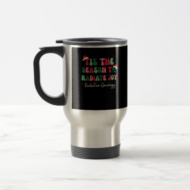 Taza De Viaje Esta Es La Temporada Para Alegrar A Los Navidades  (Izquierda)