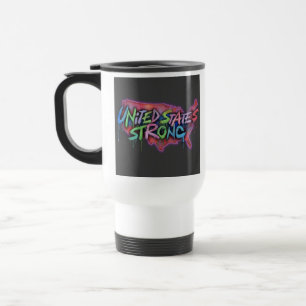Taza De Viaje "Estados Unidos Fuerte" El Café De Viajes Mug.