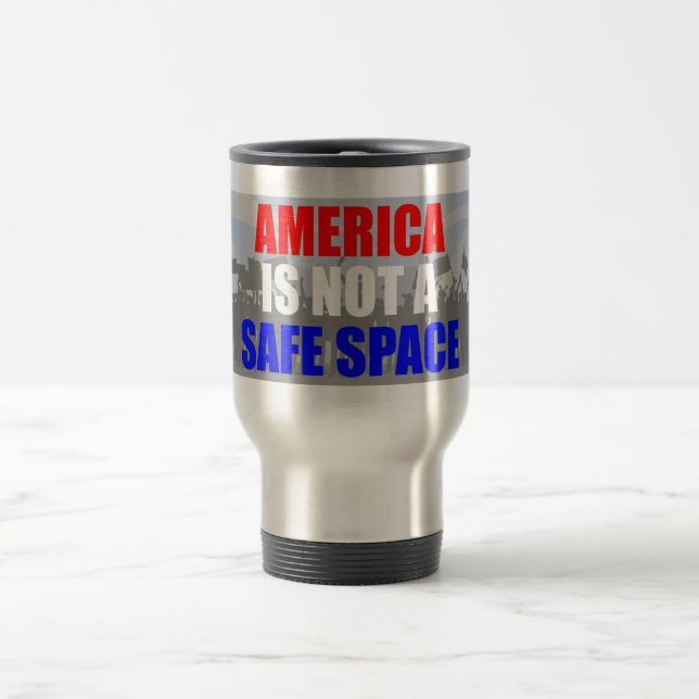 Taza De Viaje Estados Unidos no es un espacio seguro (Centro)
