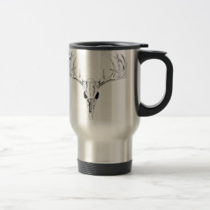 Taza De Viaje Estante agradable de los Dólar-Ciervos del