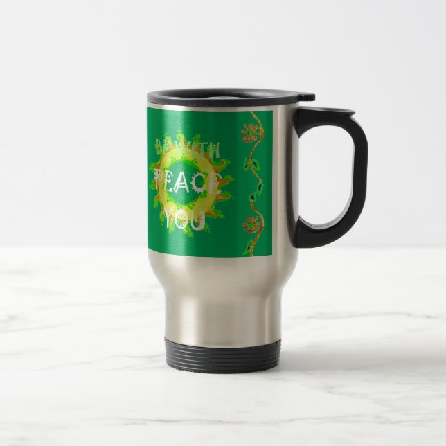 Taza De Viaje Estar con la paz (Derecha)