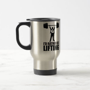 Taza De Viaje Estaría levantando bastante - Bodybuilding