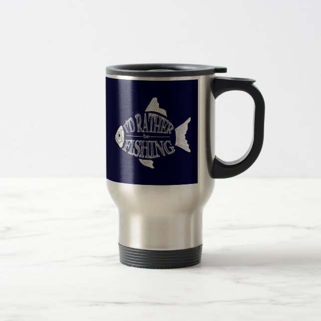 Taza De Viaje Estaría pescando bastante (Derecha)