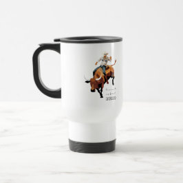 Taza De Viaje Este no es mi primer RODEO : Bull rider