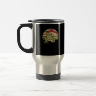 Taza De Viaje Estética de rana de cottagecore linda hongo Goblin