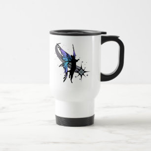Taza De Viaje Estrella de gato cósmico