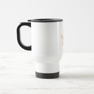 Taza De Viaje Estrella de mar rosa linda