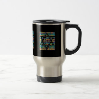 Taza De Viaje Estrella del Mosaico-Shalom de David