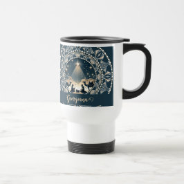 Taza De Viaje Estrella personalizada de nombre de maravilla de p