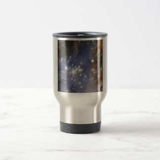 Taza De Viaje Estrellas de diamantes en el espacio de burbujas d