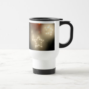 Taza De Viaje Estrellas del blanco