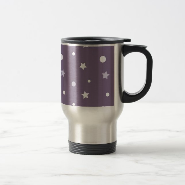 Taza De Viaje Estrellas púrpuras (Derecha)