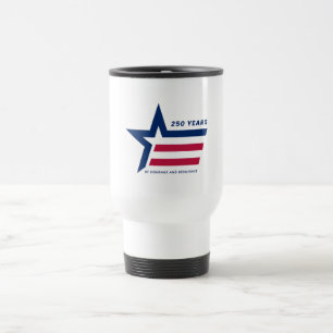 Taza De Viaje Estrellas y Franjas