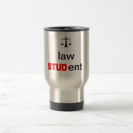 Taza De Viaje Estudiante de Derecho