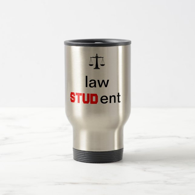 Taza De Viaje Estudiante de Derecho (Centro)