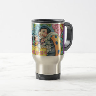 Taza De Viaje ETIQUETA DE BLOQUEO DE BOMBA DE Ladybug VIAJE/BOMB