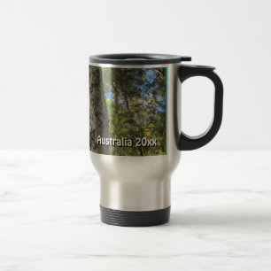 Taza De Viaje Eucaliptus Gum Trees de la selva tropical australi