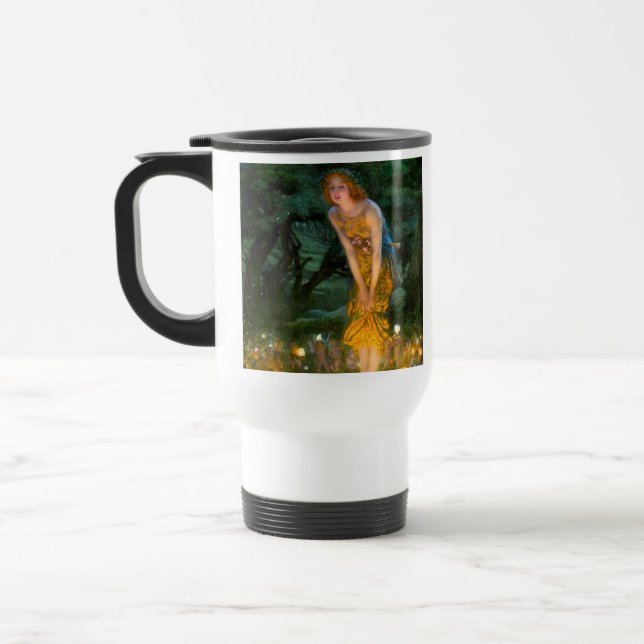 Taza De Viaje Eve del verano medio Edward Robert Hughes (Izquierda)