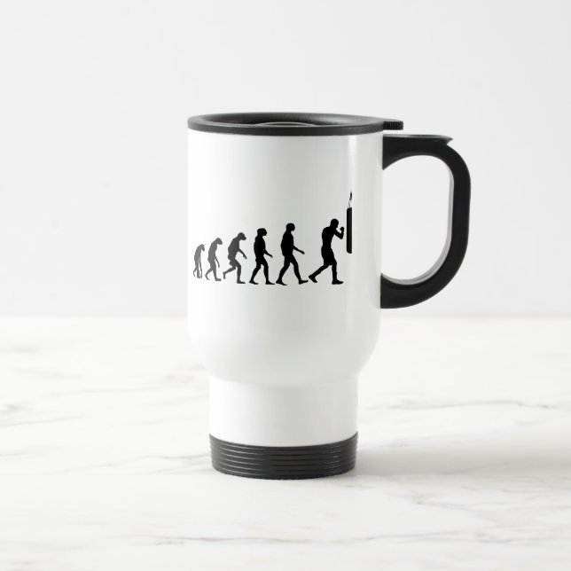 Taza De Viaje Evolución del boxeo (Derecha)