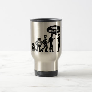 Taza De Viaje Evolución del robot