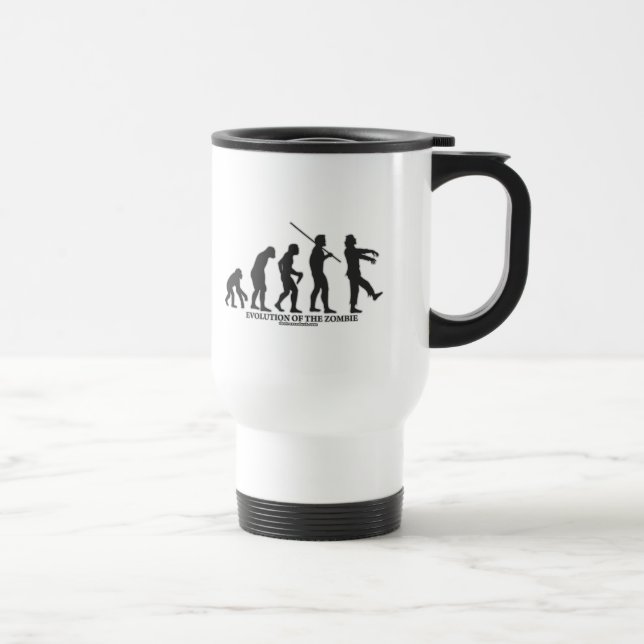 Taza De Viaje Evolución del zombi (Derecha)