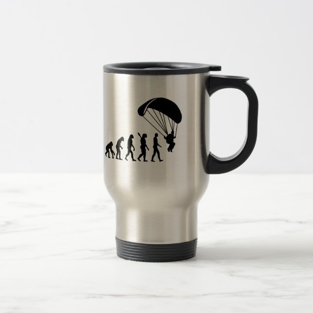 Taza De Viaje Evolución Skydiving (Derecha)