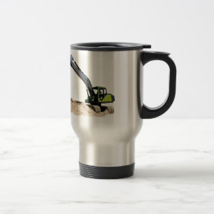 Taza De Viaje Excavador verde grande impresionante #4 de la