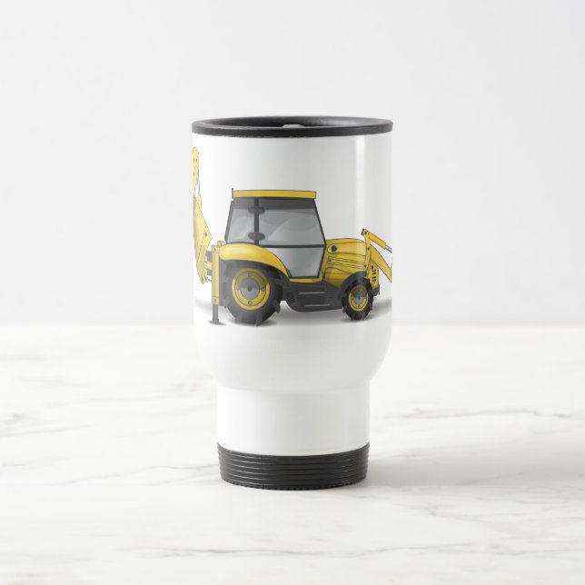 Taza De Viaje Excavator Digger (Centro)