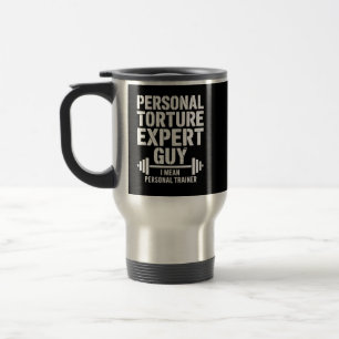 Taza De Viaje Experto en Tortura Personal Tipo